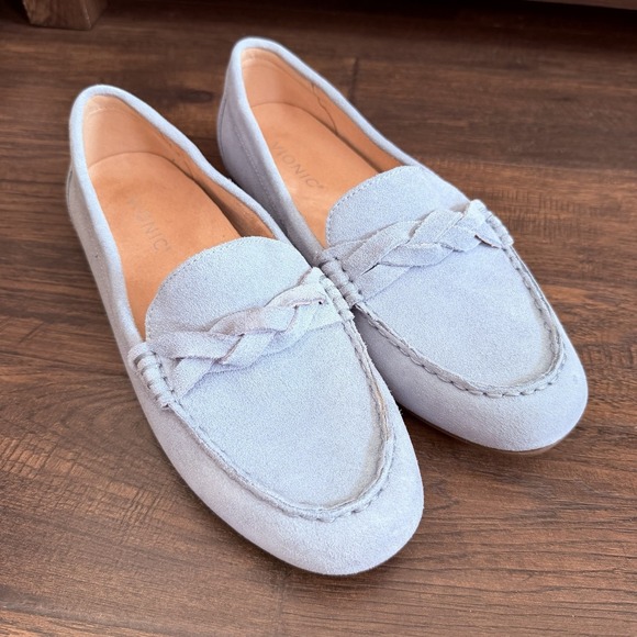 Vionic Shoes - Vionic Shoes Womens 9 Montara Loafer Blue Slip On Casual Comfort Low Top Flat
